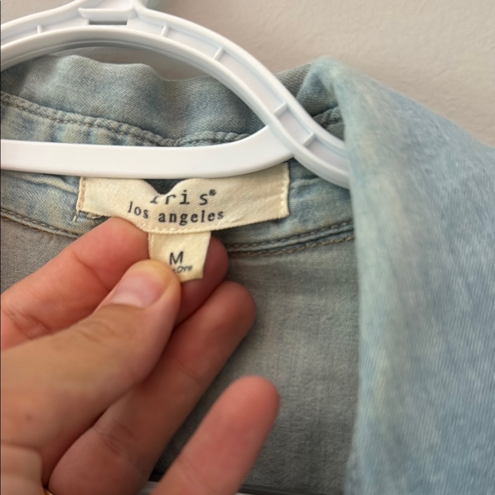 Light Blue Denim Shirt - Picture 2 of 4
